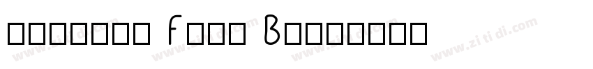 58smile Font Bold字体转换